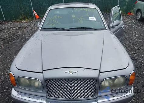 2001 Bentley Arnage из США, поврежденный, VIN SCBLC31E81CX06555